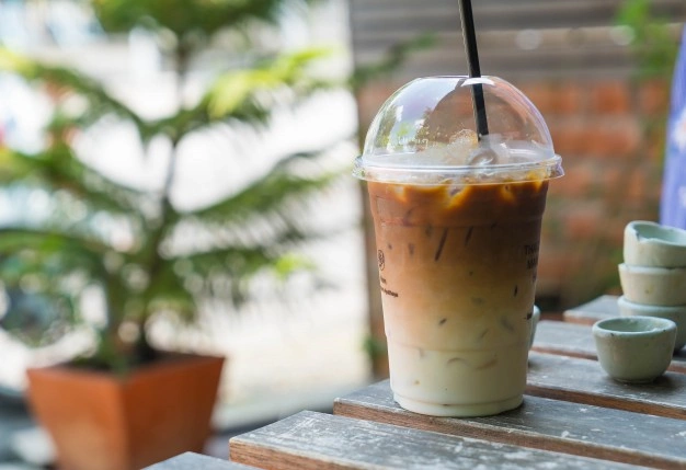 Gambar Es Kopi Latte Rendah Kalori